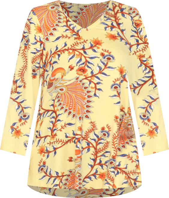 Women's Vibrant Boho Swing Top