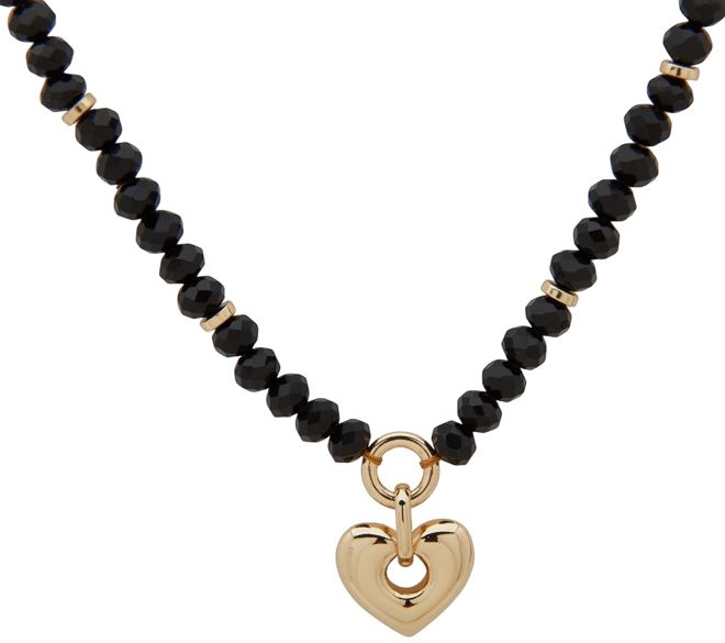 Gold-Tone Imitation Pearl & Pave Heart Pendant Necklace, 16" + 3" extender