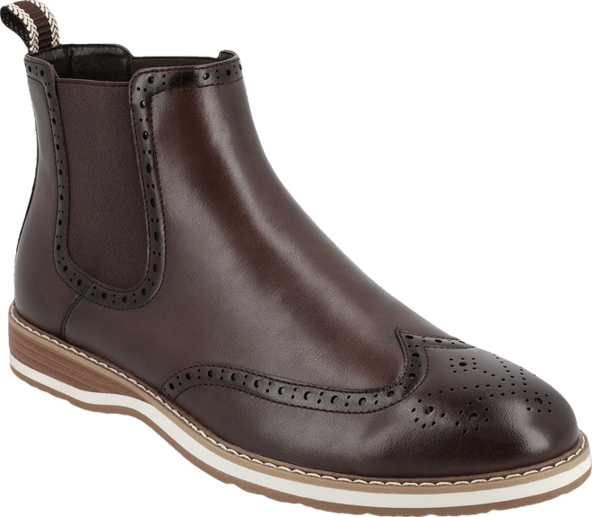 Vance Co Mens Thorpe Flat Heel Chelsea Boots - JCPenney