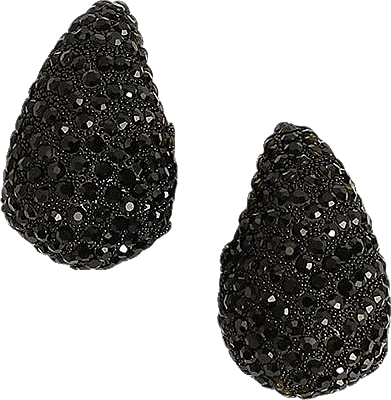 Women's The Medium Cristal Teardrop Stud Earrings