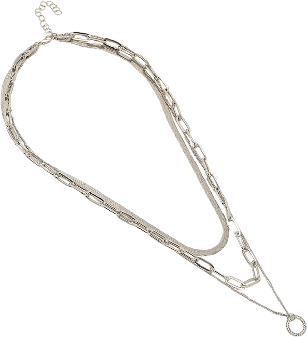 Women's The Halo Snakechain Multi-Layer Necklace