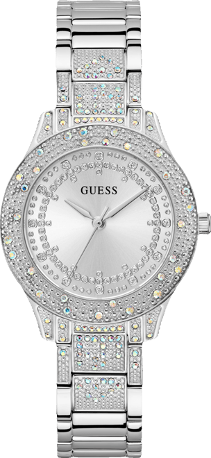 Women's Analog Silver Tone Steel Watch 36mm