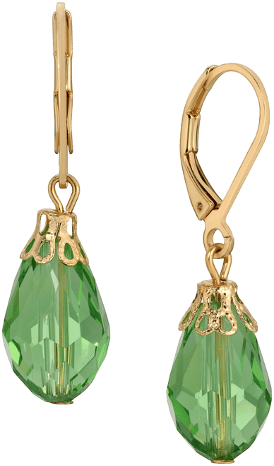 Acrylic Bead Drop Earrings