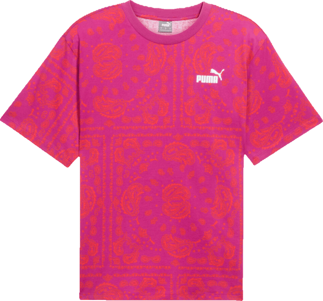 PUMA ESS+ Paisley AOP T-Shirt