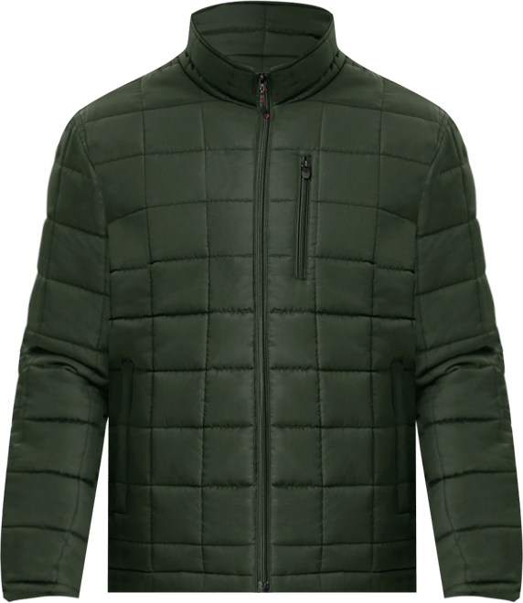Men's Quilted Box Jacket