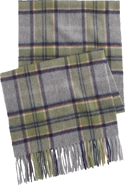 Men's Plaid Cashmere Scarf, Created for Macy's
