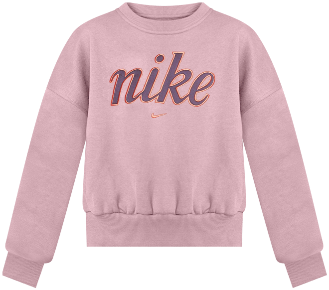 Nike Sportswear Club Fleece Felpa boxy a girocollo – Bambina/Ragazza