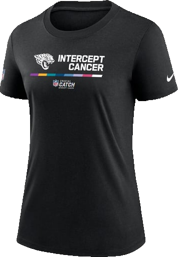 Women's  Black Jacksonville Jaguars 2022 Nfl Crucial Catch Performance T-shirt