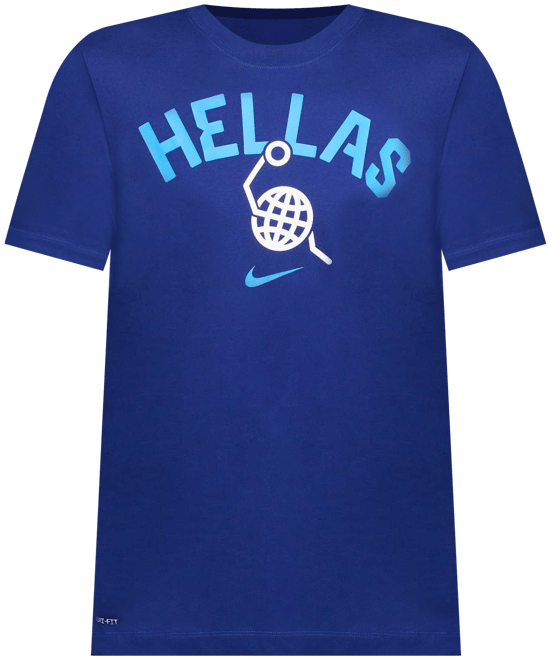 Grecja Męski T-shirt do koszykówki Nike