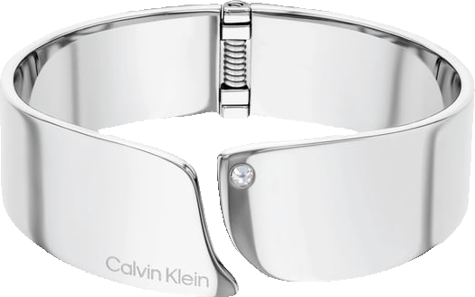 Stainless Steel Pave Cuff Bracelet