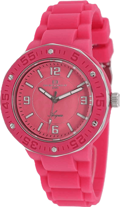 Women's Acqua Pink Dial Watch