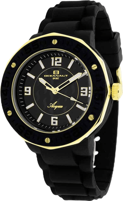 Women's Acqua Black Dial Watch