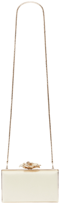 Frame Flower Minaudiere Bag in Chamomile