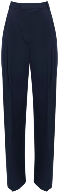 Wide Leg Trouser In Midnight