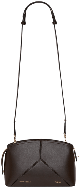 Victoria Crossbody Bag In Brown Leather