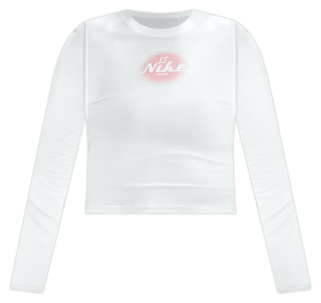 Nike Sportswear Women's Knit Long-Sleeve Cropped Top