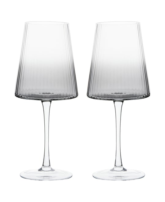 Empire Wine Glasses Smoke, Set of 2