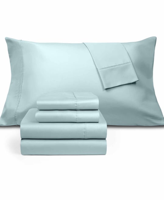 Brookline 1400 Thread Count 6 Pc. Sheet Set, California King, Exclusively at Macy's