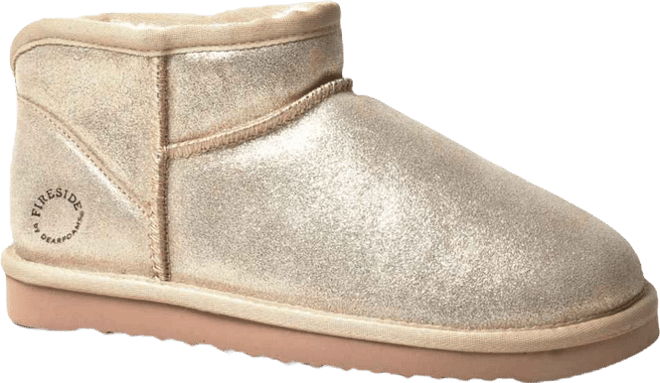Fireside by  Women's Riverland Genuine Shearling Micro Bootie