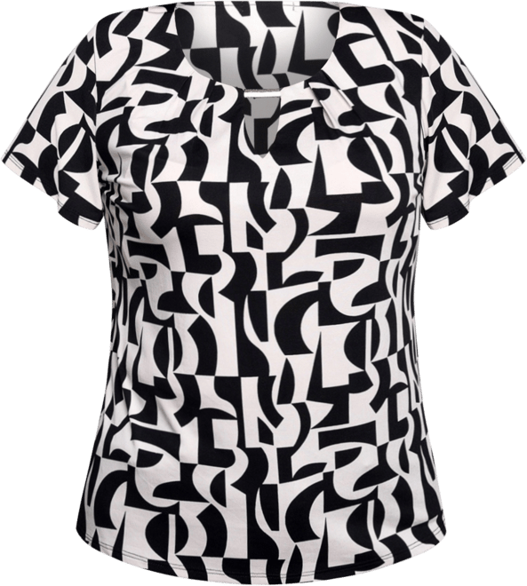 Short Sleeve Top with Hardware