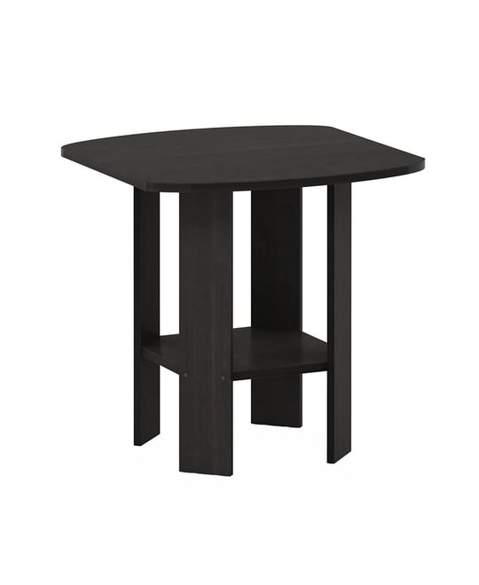 Industrial Square End Side Sofa Table Coffee Tray Night Stand W/2-Tier Storage Shelf for Living Room Bedroom Home Office