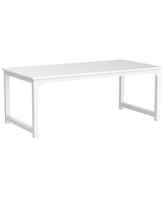 78.7"x39.4" Dining Table, Industrial Kitchen Table for 8-10 Person, Rectangular Dinner Table for Dining Room Kitchen Living Room, with Heav