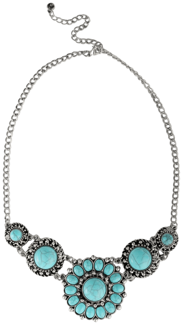 Turquoise Statement Necklace