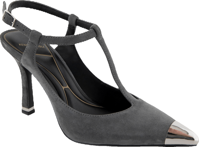 Women's Romi Cap Toe T-Strap Pumps