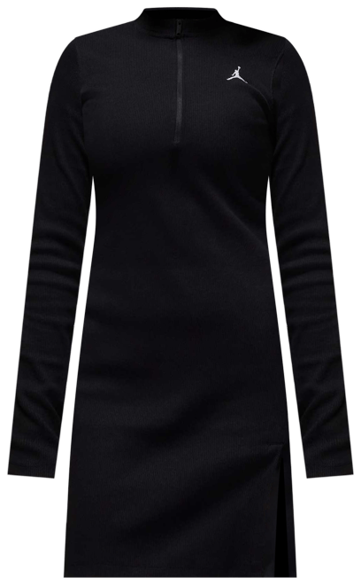 Jordan Women's 1/2-Zip Long-Sleeve Knit Dress