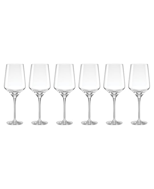 Tuscany Classics Angled Wine Glasses, Set Of 6