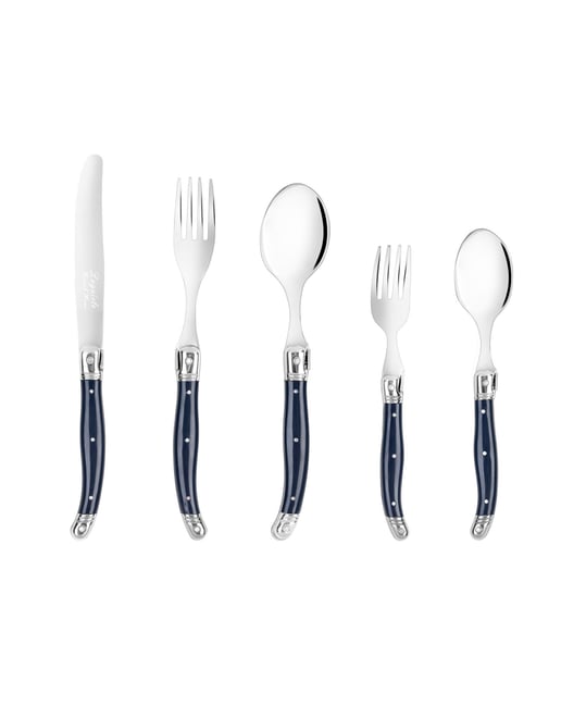 Laguiole Connoisseur 20-Piece 18/10 Stainless-Steel Flatware Set with Handles