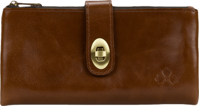 Annesley Leather Wristlet