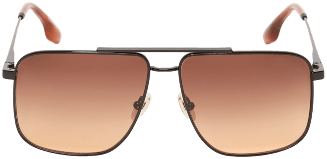 Double Bridge V-Line Navigator In Gold-Black-Brown