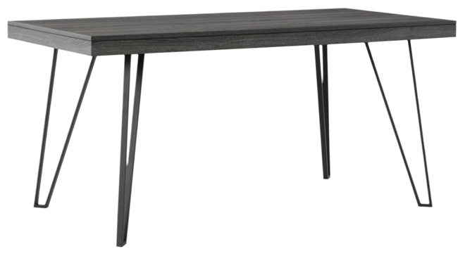 30.13" Wood Dining Table