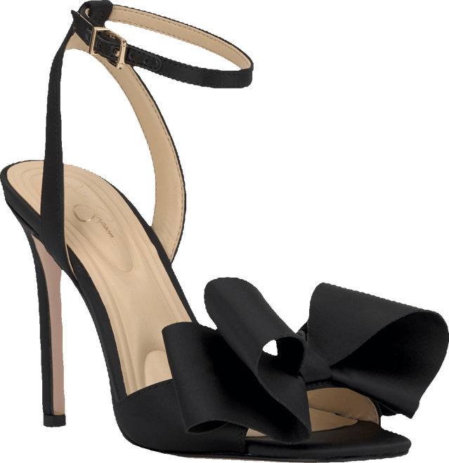 Women's Olivine Bow High-Heel Stiletto Dress Sandals
