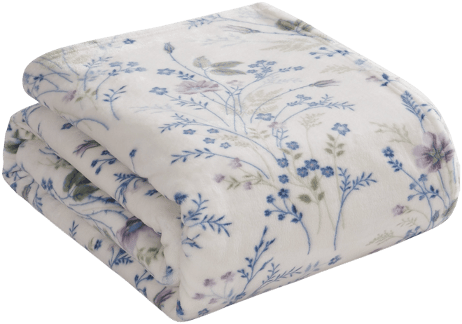 Wildflower Plush Throw, 50" x 70"