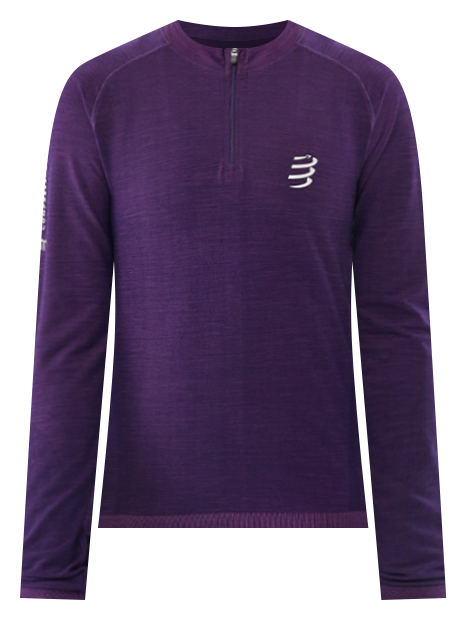 Trail Damen Shirt mit halbem Reißverschluss