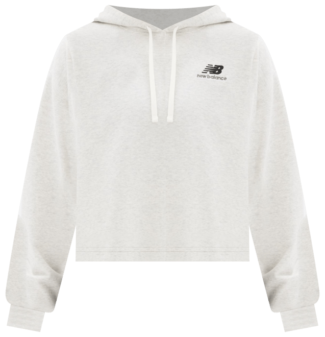 Unisex Uni ssentials French Terry Crop Hoodie New Balance