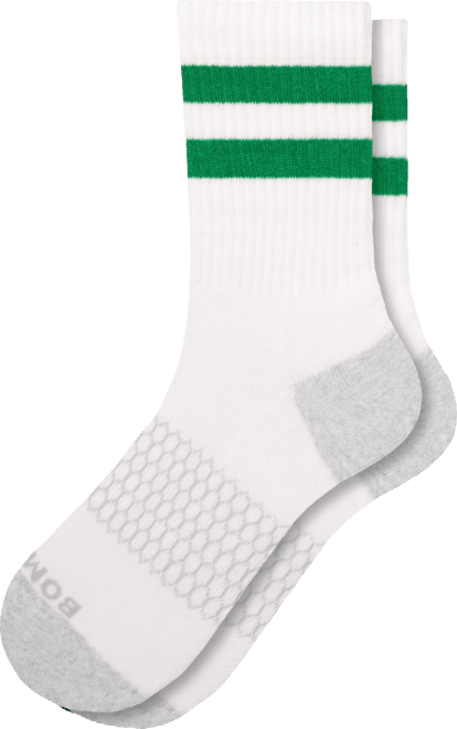 Bombas Solid Vintage Stripes Half Calf Socks