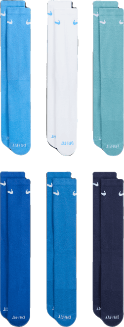 Nike Everyday Plus Cushioned Crew-træningsstrømper (6 par)