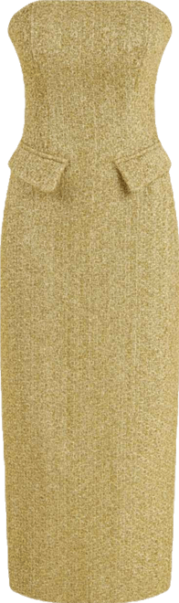 Women's Strapless Maxi Dress