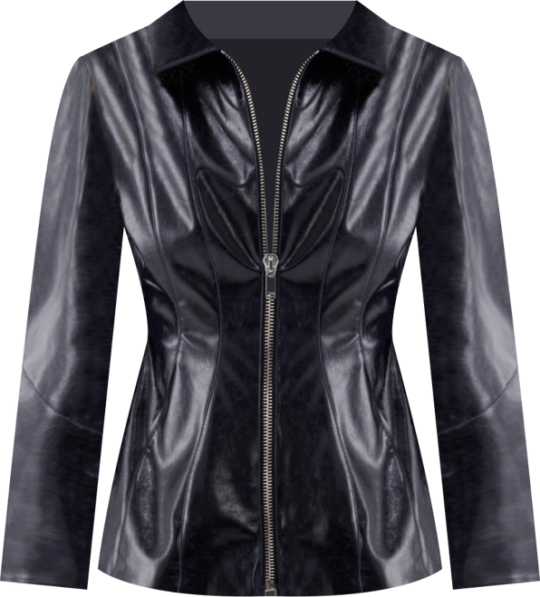 Women's Faux Leather Jacket