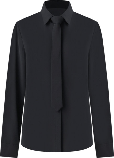 Women's Lightweight Collared Dress Shirt