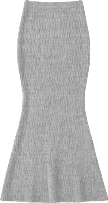 Women's Fuzzy Mermaid Maxi Skirt