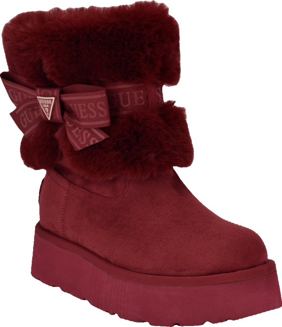 Macys fur boots sale