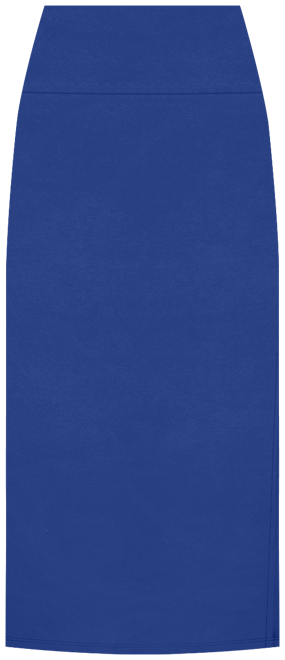 Plus Size Versatile Elastic Waist Maxi Skirt