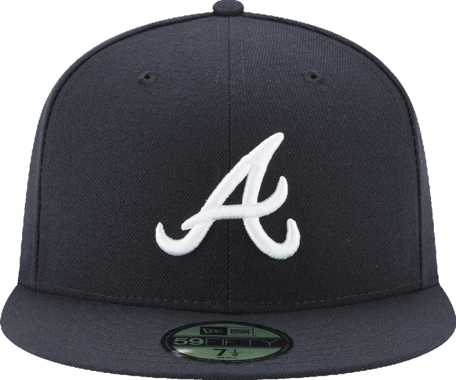 New Era Braves 59Fifty Authentic Cap | Foot Locker