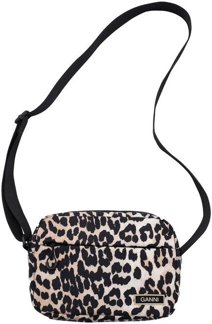 Leopard Tech Festival Bag | GANNI US