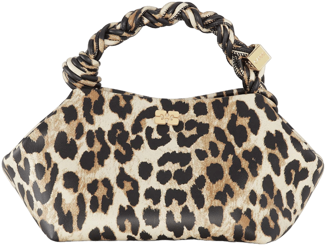 Ganni leopard bag online