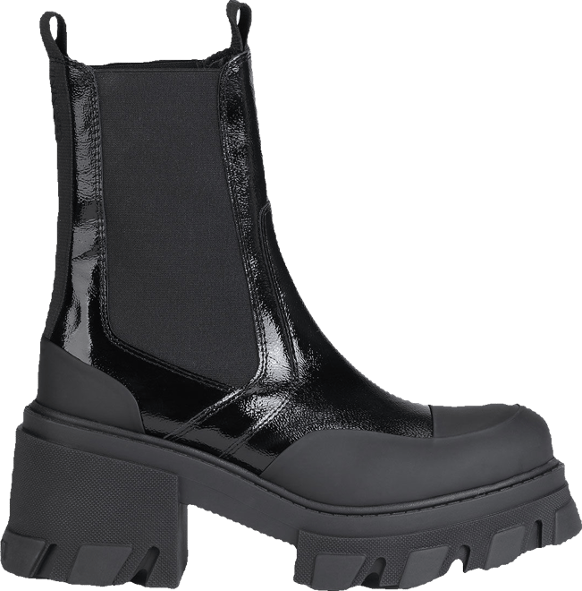 Cleated heel chelsea boots on sale
